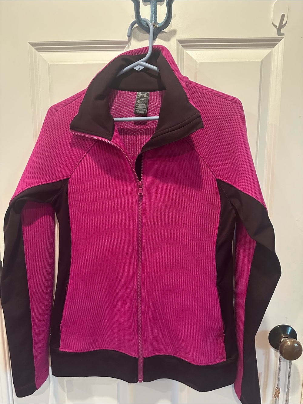 Under Armour Zip Up Jacket Medium Purple